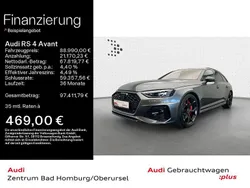 Daytonagrau perleffekt Gebraucht 2024 Audi RS4 Ambiente Kombi | 88.990 €