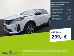 Perlmutt weiß Gebraucht 2022 Peugeot 3008 Allure SUV | 24.290 € (Guter Preis)