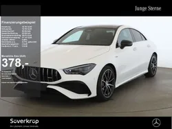 Weiß unilack polarweiß Gebraucht 2024 Mercedes CLA35 AMG Premium Coupé | 49.710 € (Superpreis)