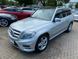 Silber Gebraucht 2014 Mercedes GLK220 AMG line SUV | 15.490 € (Fairer Preis)