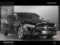 Unilack nachtschwarz Gebraucht 2022 Mercedes A180 Advanced Limousine | 22.180 € (Guter Preis)