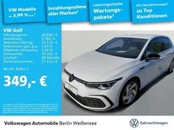 Pure white Gebraucht 2022 VW Golf VIII GTI Limousine | 28.899 € (Fairer Preis)