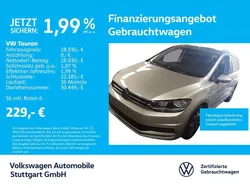 Ivory silver metallic Gebraucht 2024 VW Touran Comfortline Van / Kleinbus | 28.930 € (Superpreis)
