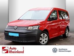 Rot Gebraucht 2021 VW Caddy Maxi Basis Van / Kleinbus | 27.443 € (Etwas zu teuer)