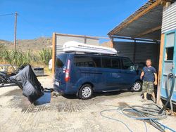 Blau Gebraucht 2020 Ford Tourneo Custom Van | 39.999 €