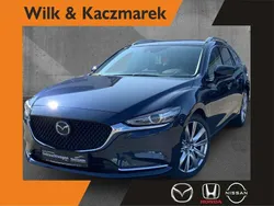 Deep crystal blue Gebraucht 2023 Mazda 6 Exclusive Kombi | 29.490 € (Fairer Preis)