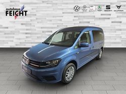 Blau (acapulcoblau metallic) Gebraucht 2018 VW Caddy Maxi Trendline Van / Kleinbus | 24.979 € (Etwas zu teuer)