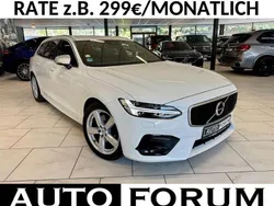 Ice white, solid / solid Gebraucht 2019 Volvo V90 R-Design Kombi | 27.990 € (Fairer Preis)