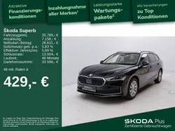 Onyxschwarz metallic met. Gebraucht 2024 Skoda Superb Selection Kombi | 35.789 € (Guter Preis)