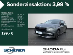 Graphitegrau metallic Gebraucht 2024 Skoda Fabia Monte Carlo Kleinwagen | 19.700 € (Fairer Preis)