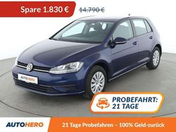 Atlantic blue Gebraucht 2018 VW Golf VII Trendline Limousine | 12.960 € (Guter Preis)