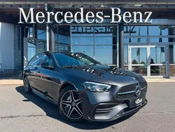 Graphitgrau (metallic) Gebraucht 2024 Mercedes C220 AMG Kombi | 44.490 € (Teuer)
