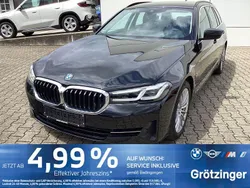Schwarz uni Gebraucht 2022 BMW 530e Sport Line Kombi | 33.420 € (Guter Preis)
