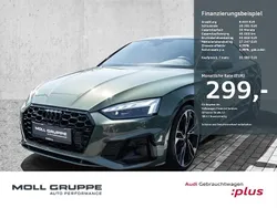 Distriktgrün metallic Gebraucht 2022 Audi A5 S-Line Coupé | 35.980 € (Superpreis)