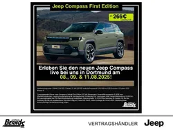 Amazonia green Neu 2025 Jeep Compass SUV | 43.485 € (Fairer Preis)