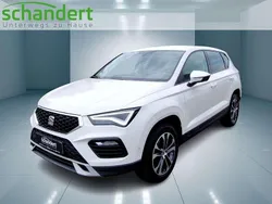 Bilaweiß (weiß) Gebraucht 2021 Seat Ateca Style SUV | 22.770 € (Etwas zu teuer)