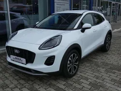 Frozen white Gebraucht 2025 Ford Puma Titanium SUV | 24.750 € (Guter Preis)