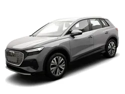 Grau Gebraucht 2021 Audi Q4 e-tron Basis SUV | 27.849 € (Etwas zu teuer)