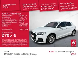 Gletscherweiß metallic/mythoss Gebraucht 2024 Audi A1 Advanced Plus Kleinwagen | 26.390 € (Fairer Preis)