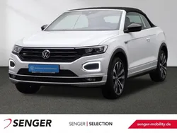 Pure white schwarz Gebraucht 2021 VW T-Roc Cabriolet Design Cabrio | 31.680 € (Teuer)