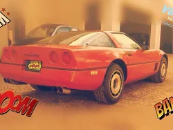 Rot Gebraucht 1985 Corvette C4 Coupé | 23.000 €