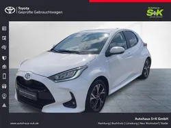 Weiß Gebraucht 2024 Toyota Yaris Hybrid Team Kleinwagen | 23.490 € (Fairer Preis)