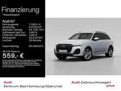 Satellitsilber metallic Gebraucht 2024 Audi Q7 S-Line SUV | 71.680 € (Superpreis)