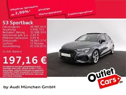 Grau Gebraucht 2023 Audi S3 Sport Limousine | 39.987 € (Fairer Preis)
