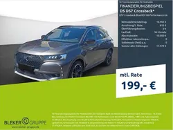 Platinum grau (metallic) Gebraucht 2020 DS Automobiles DS7 Crossback Performance SUV | 17.780 € (Fairer Preis)