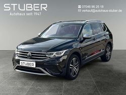 Schwarz Gebraucht 2022 VW Tiguan Allspace Elegance SUV | 36.990 € (Fairer Preis)