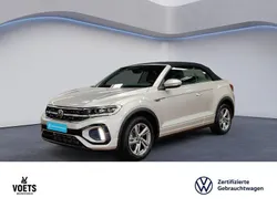 Silber Gebraucht 2024 VW T-Roc Cabriolet R-line Cabrio | 35.850 € (Fairer Preis)