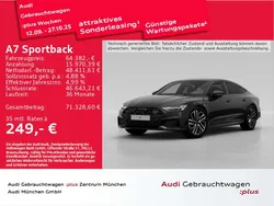 Mythosschwarz metallic Gebraucht 2024 Audi A7 S-Line Kleinwagen | 64.382 € (Teuer)