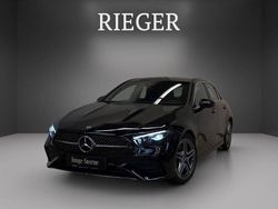 Schwarz Gebraucht 2024 Mercedes A200 AMG Limousine | 34.755 € (Fairer Preis)