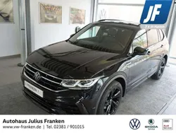 Schwarz Gebraucht 2024 VW Tiguan Allspace R-line SUV | 45.444 € (Fairer Preis)