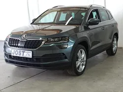 Quarzgrau metallic Gebraucht 2021 Skoda Karoq Clever SUV | 21.950 € (Fairer Preis)