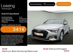 Silber Gebraucht 2024 Audi A3 Sportback e-tron Advanced Limousine | 36.870 € (Teuer)