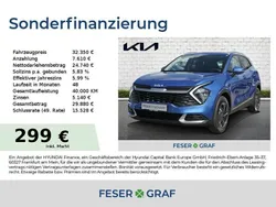 Blau Gebraucht 2024 Kia Sportage 4 SUV | 32.350 € (Superpreis)