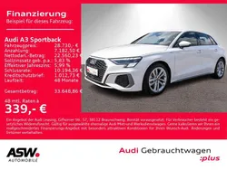 Ibisweiß Gebraucht 2022 Audi A3 S-Line Limousine | 28.730 € (Fairer Preis)