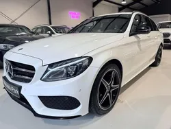 Weiß Gebraucht 2017 Mercedes C220 AMG line Limousine | 15.990 € (Fairer Preis)