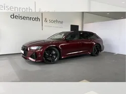 Rot (cherry pearl metallic (individuallack audi ex) Gebraucht 2024 Audi RS6 Comfort Kombi | 139.970 €