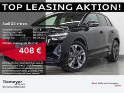 Schwarz Gebraucht 2024 Audi Q4 e-tron S-Line SUV | 47.440 € (Fairer Preis)
