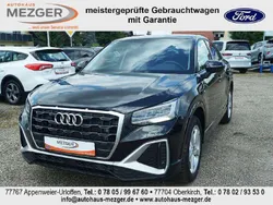 Mythosschwarz metallic Gebraucht 2024 Audi Q2 S-Line SUV | 28.990 € (Guter Preis)
