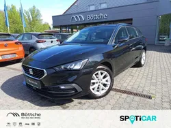 Mitternachtsschwarz Gebraucht 2021 Seat Leon Style Kombi | 17.850 € (Fairer Preis)