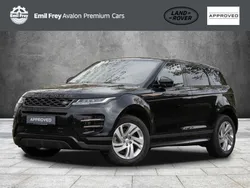 Schwarz santorini black metallic metallic Gebraucht 2022 Land Rover Range Rover evoque R-Dynamic SUV | 38.900 € (Superpreis)