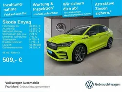 Mambagrün Gebraucht 2023 Skoda Enyaq iV RS SUV | 38.850 € (Superpreis)