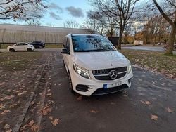 Weiß Gebraucht 2022 Mercedes V250 AMG line Van / Kleinbus | 46.900 € (Superpreis)
