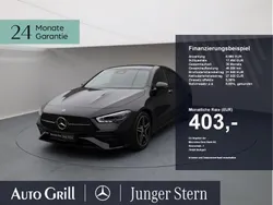 Nachtschwarz Gebraucht 2024 Mercedes CLA180 AMG Limousine | 34.900 € (Fairer Preis)