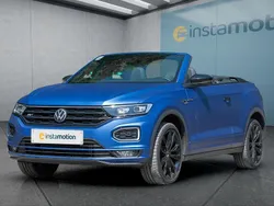 Blau Gebraucht 2021 VW T-Roc Cabriolet Cabrio | 26.749 € (Fairer Preis)