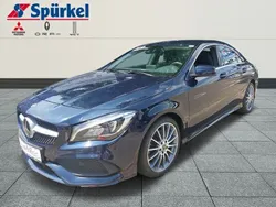Blau Gebraucht 2018 Mercedes CLA220 AMG line Limousine | 28.980 € (Etwas zu teuer)