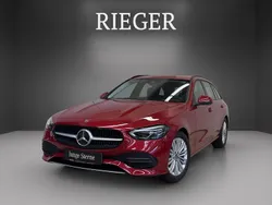 Manufaktur lack manufaktur patagonienrot (metallic) Gebraucht 2023 Mercedes C200 Premium Kombi | 32.990 € (Superpreis)